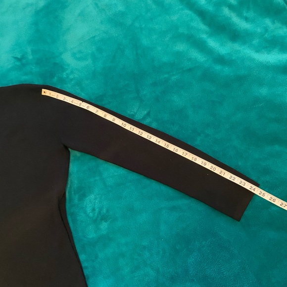 INC black crossover sweater in M - Picture 3 of 5